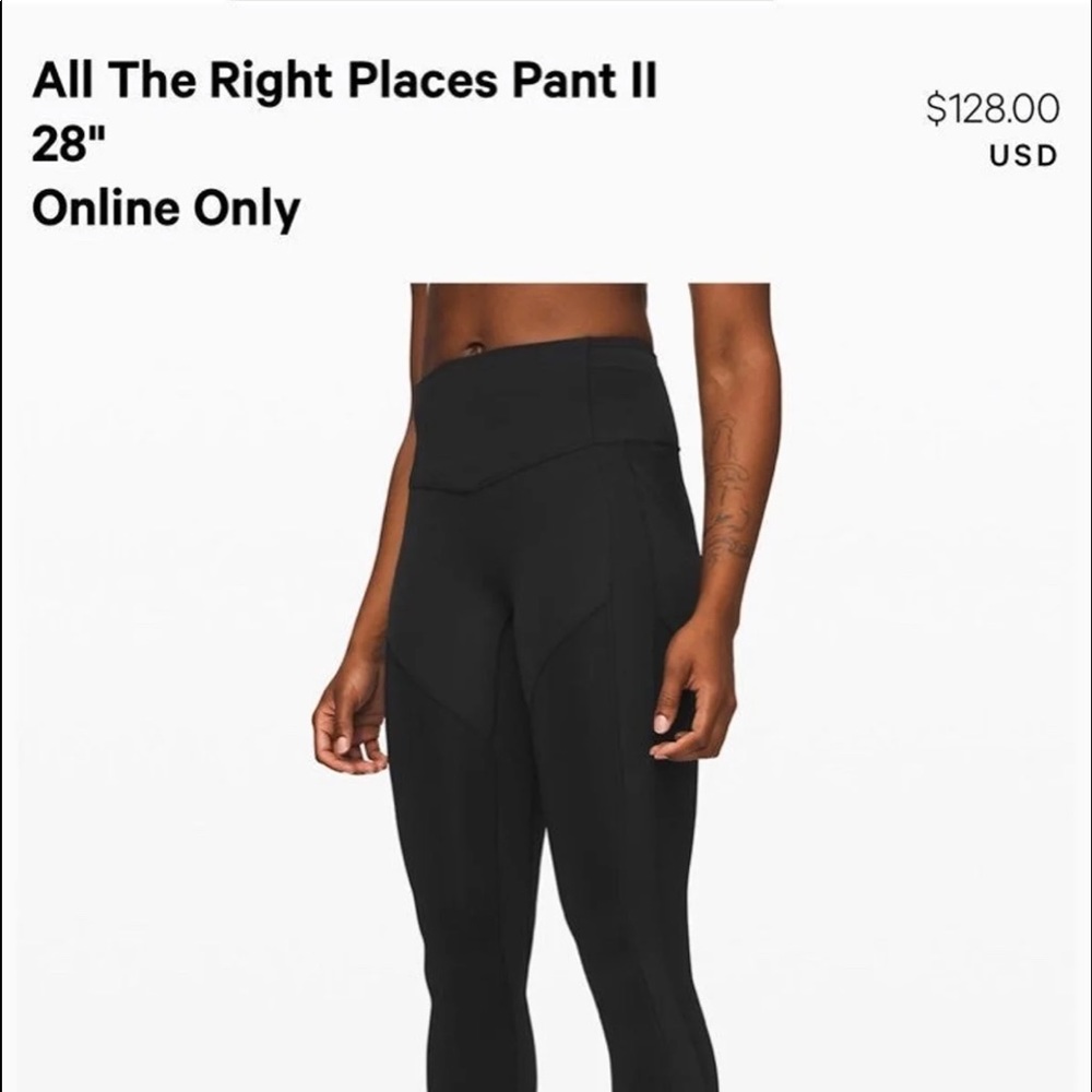 Lululemon All the Right Places II Leggings